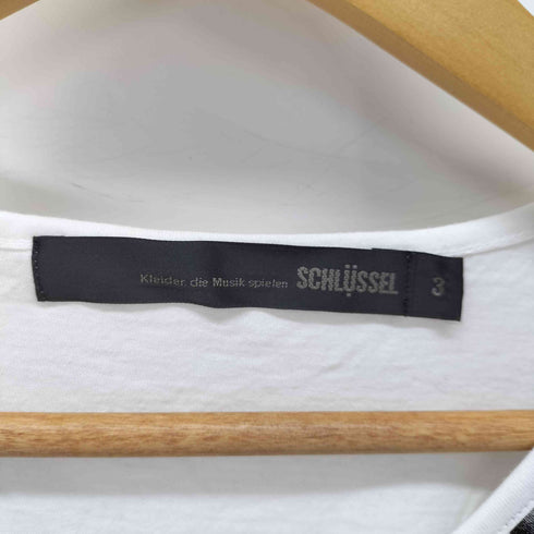 シュリセル SCHLUSSEL Y2K グラフィックプリントTシャツ メンズ JPN:3