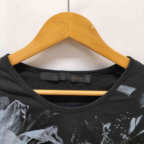 シュリセル SCHLUSSEL Y2K グラフィックプリントTシャツ メンズ JPN:3