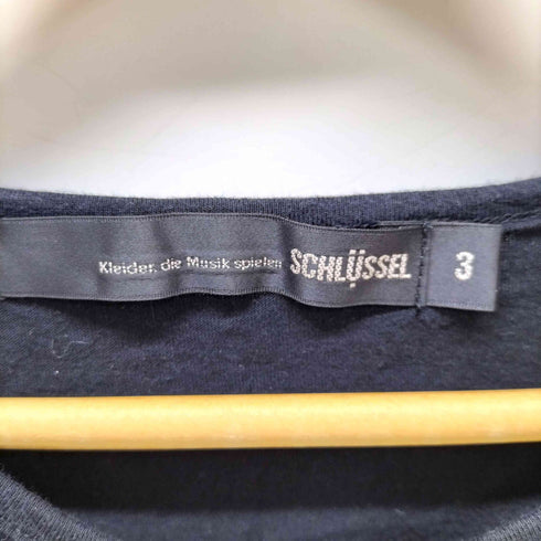 シュリセル SCHLUSSEL Y2K グラフィックプリントTシャツ メンズ JPN:3