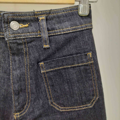 ザラ ZARA ZW COLLECTION WIDE-LEG ハイライズ デニムパンツ レディース 34