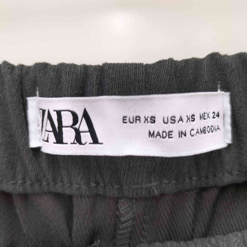ザラ ZARA ストレッチウエストワイドパンツ レディース XS