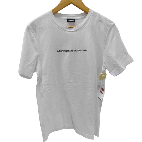 ディーゼル DIESEL COPYRIGHT 刺繍Tシャツ メンズ JPN:XS