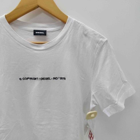 ディーゼル DIESEL COPYRIGHT 刺繍Tシャツ メンズ JPN:XS