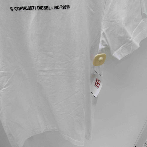 ディーゼル DIESEL COPYRIGHT 刺繍Tシャツ メンズ JPN:XS