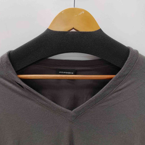 クリスバンアッシュ KRISVANASSCHE VネックロングTシャツ メンズ JPN:S