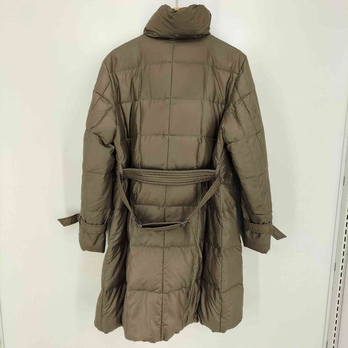 コムサデモード COMME CA DU MODE BLANC D'CEUF マタニティ ロングダウンコート レディース M-L