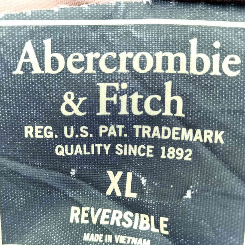 アバクロンビーアンドフィッチ Abercrombie & Fitch キルティング ファー リバーシブルジャケット レディース XL
