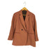 ユナイテッドアローズグリーンレーベルリラクシング UNITED ARROWS green label relaxing トリアセ マットクロス ダブル テーラード ジャケット レディース JPN:36
