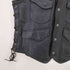 リューグーレザーズ Liugoo Leathers 編み込みレザー ベスト メンズ LL