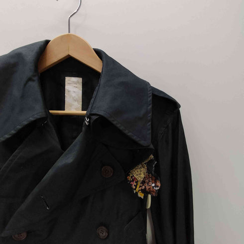 ノゾミイシグロ NOZOMI ISHIGURO ショート丈 トレンチジャケット レディース ONE SIZE