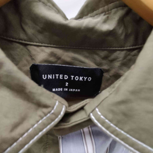 ユナイテッドトウキョウ UNITED TOKYO ドッキングストライプシャツ メンズ JPN:2