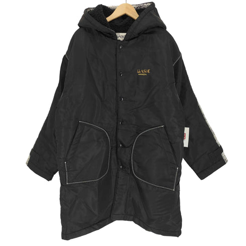 クリツィア KRIZIA BASIC BY Black Hooded Windbreaker Jacket メンズ L