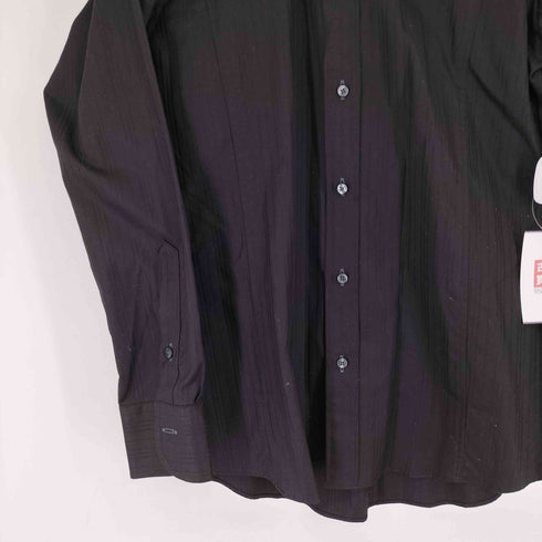 バーバリーブラックレーベル BURBERRY BLACK LABEL L/S BD ストライプ シャツ メンズ JPN:2