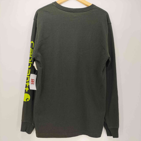カーハート Carhartt WORKWEAR L/S GRAPHIC LOGO T-SHIRT 袖ロゴ メンズ import:S