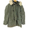 ユーエスエアーフォース U.S. AIR FORCE 80S WORKROOM FOR DESIGNERS INC PARKA EXTREME COLD WEATHER TYPE N-3B SCOVILL ジップ ミリタリー フライト ジャケット 1981年製 メンズ import:M