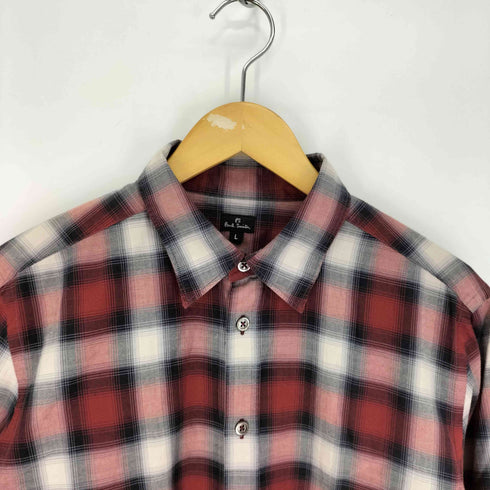 ピーエスポールスミス PS Paul Smith L/S オンブレチェックシャツ メンズ import:L
