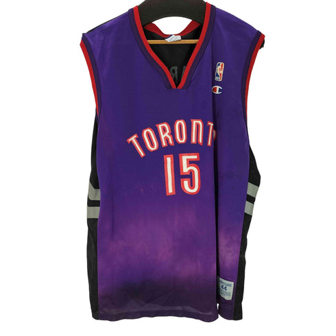 チャンピオン Champion AUTHENTIC ATHLETIC APPARELEL メキシコ製 バスケットボール チーム ナンバリング 15 ゲーム シャツ ユニフォーム メンズ US:44