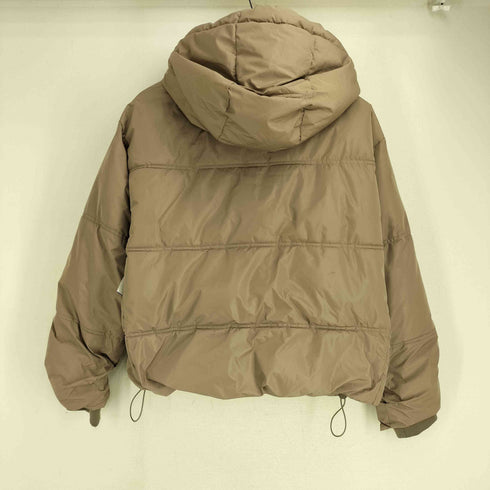 ザラ ZARA フーデッド 中綿 ダウンジャケット レディース import:L
