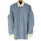 メーカーズシャツカマクラ Makers Shirt 鎌倉 SLIM FIT 襟切り替えカラーストライプ L/S シャツ メンズ 41-89