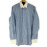 メーカーズシャツカマクラ Makers Shirt 鎌倉 SLIM FIT 襟切り替えカラーストライプ L/S シャツ メンズ 41-89