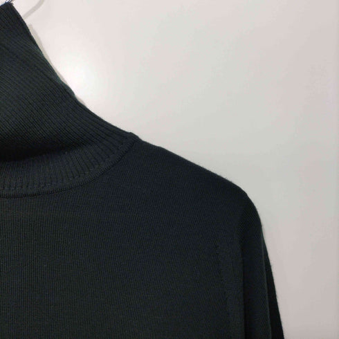 ジョンスメドレー JOHN SMEDLEY 英国製 メリノウール100 ハイネック タートルネック ニットセーター メンズ import:M