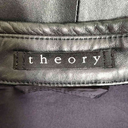 セオリー theory シープスキン レザー オーバーサイズシャツ メンズ JPN:42