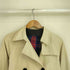 フレッドペリー FRED PERRY 裏地チェック トレンチコート レディース UK:8