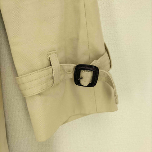 フレッドペリー FRED PERRY 裏地チェック トレンチコート レディース UK:8