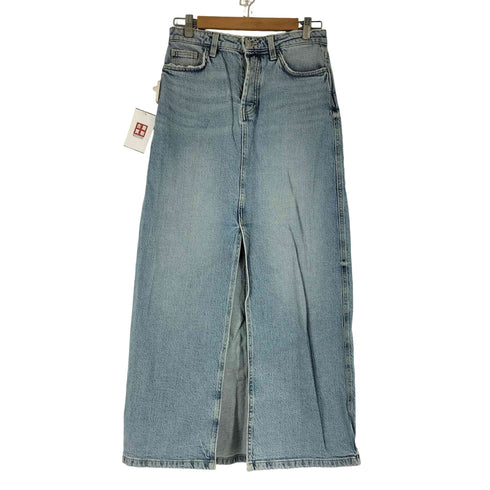 ザラ ZARA デニムロングスカート レディース JPN:XS