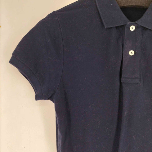 ラルフローレン RALPH LAUREN スモールポニー刺繍 S/S ポロシャツワンピース レディース import:M