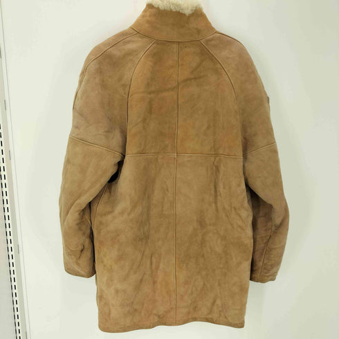 Herde palser Icelands Finest Mountain Lamb ラムスキン ショールカラー ムートン ジャケット コート メンズ EUR:50