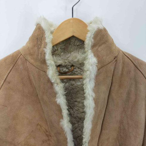 Herde palser Icelands Finest Mountain Lamb ラムスキン ショールカラー ムートン ジャケット コート メンズ EUR:50