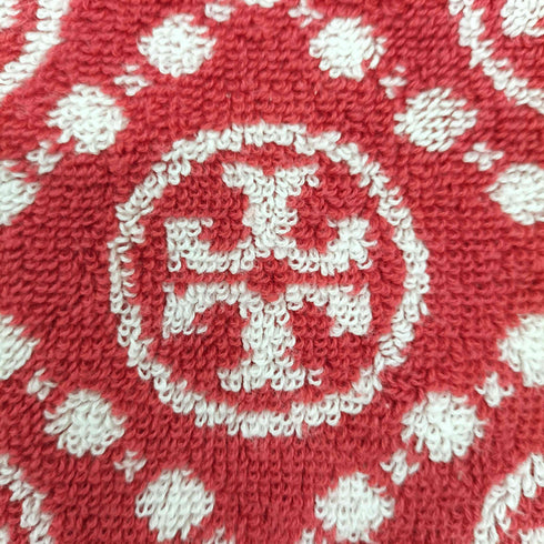 トリーバーチ TORY BURCH T Monogram Tモノグラム テリー トートバッグ ハンドバッグ パイル地 レディース