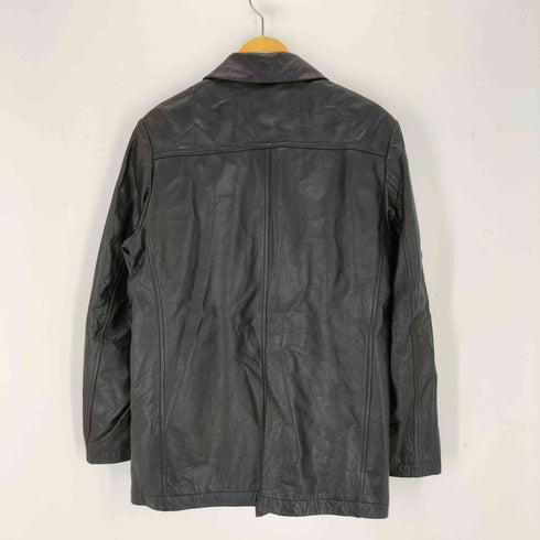 ヨウジヤマモトダーバン アール Yohji Yamamoto DURBAN A.A.R 90-00s ダブルジップカウレザージャケット メンズ JPN:L