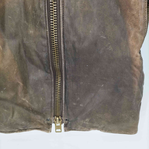 No No Yes Leather Tailor STEER HIDE レザーシングルライダースジャケット メンズ JPN:M