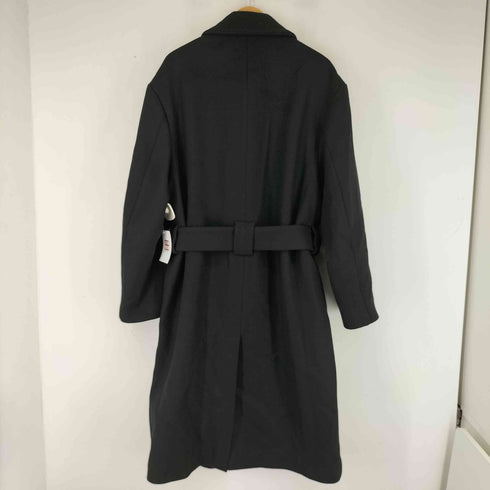 ザラ ZARA ウールダブルブレストコート メンズ import:L