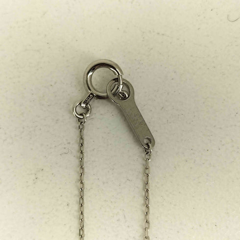 エテ ete チェーンブレスレット PT900/850 刻印 0.01ct レディース