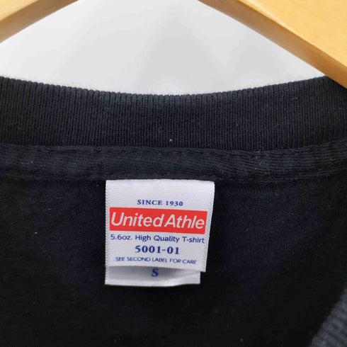 プリントクルーネックTシャツ メンズ S
