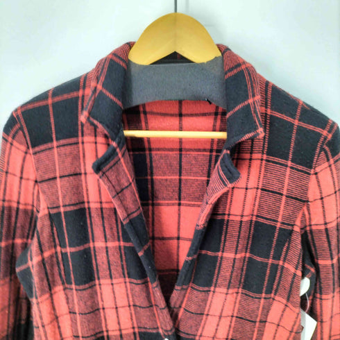 ローレンラルフローレン LAUREN RALPH LAUREN カシミヤ混 チェック柄 2B ニット テーラード ジャケット レディース import:S