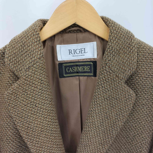 RIGEL カシミヤ ツイード テーラードジャケット レディース 13