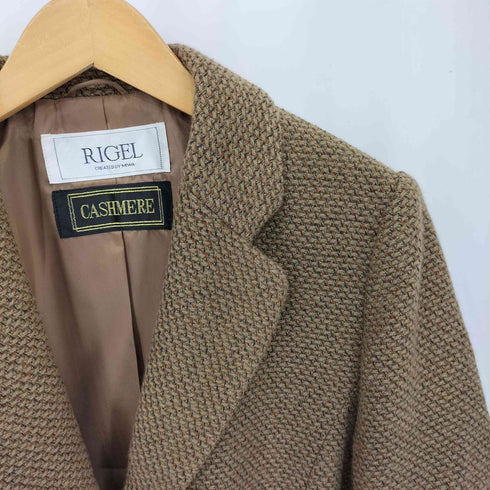 RIGEL カシミヤ ツイード テーラードジャケット レディース 13