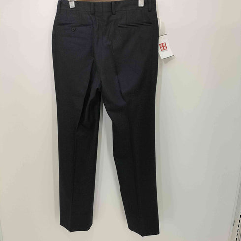 アクアスキュータム AQUASCUTUM 日本製 ウールサキソニー センタープレス スラックス メンズ 79