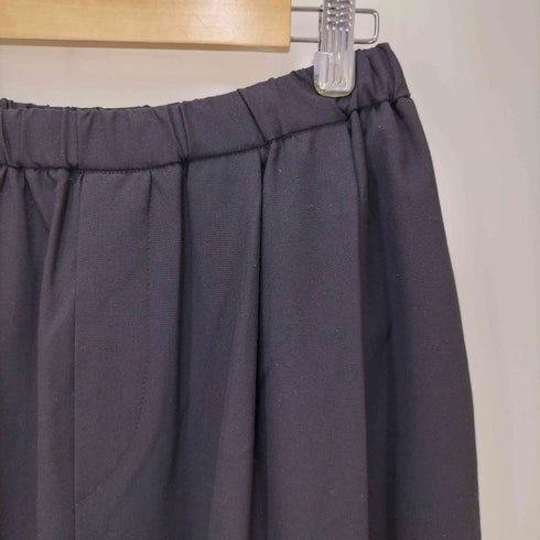 ミズイロインド mizuiro ind バックポケット ハイウエスト ストレッチパンツ レディース