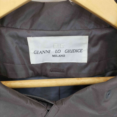 GIG GIANNI LO GIUDICE MILANO スタンドカラー スナップボタン コート レディース 40