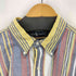 ラルフローレン RALPH LAUREN 90s The Big Shirt スモールポニー刺繍ボタンダウンL/Sストライプシャツ メンズ JPN:XL