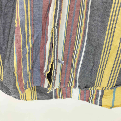ラルフローレン RALPH LAUREN 90s The Big Shirt スモールポニー刺繍ボタンダウンL/Sストライプシャツ メンズ JPN:XL