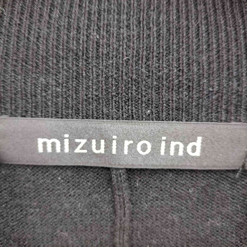 ミズイロインド mizuiro ind コクーンリブスリーブプルオーバー レディース