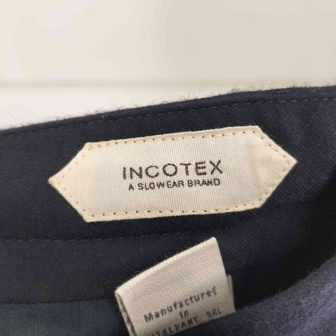 インコテックス INCOTEX SUPER 100'S SLIM FIT センタープレス ウールスラックス メンズ JPN:48