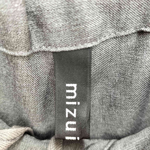 ミズイロインド mizuiro ind ワイドタックパンツ レディース