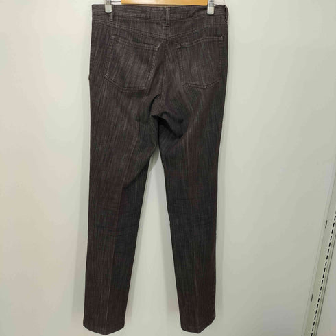 ROMA ブラックデニム スラックス メンズ JPN:46